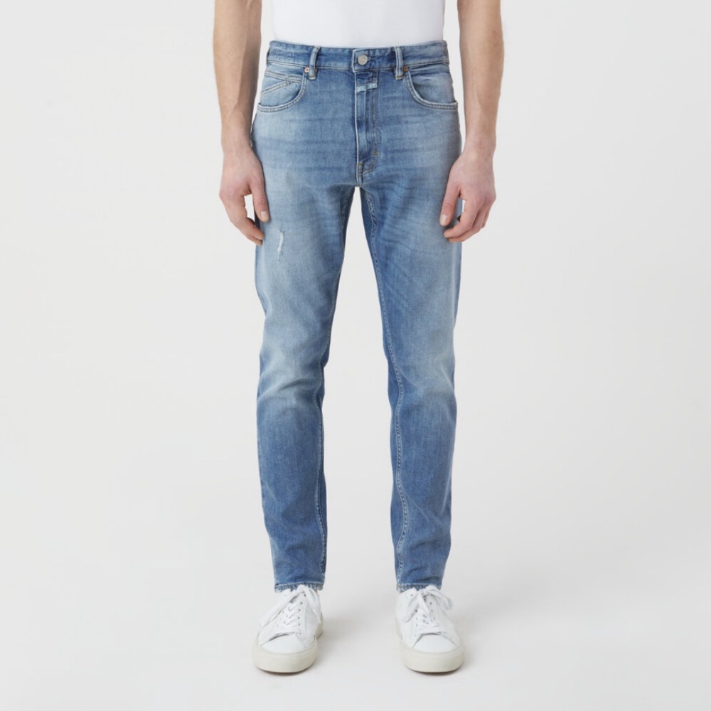 CLOSED COOPER TAPERED LIGHT BLUE size 34